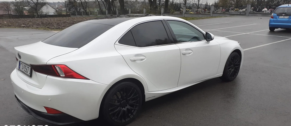 Lexus IS cena 78600 przebieg: 121000, rok produkcji 2014 z Tarnów małe 254